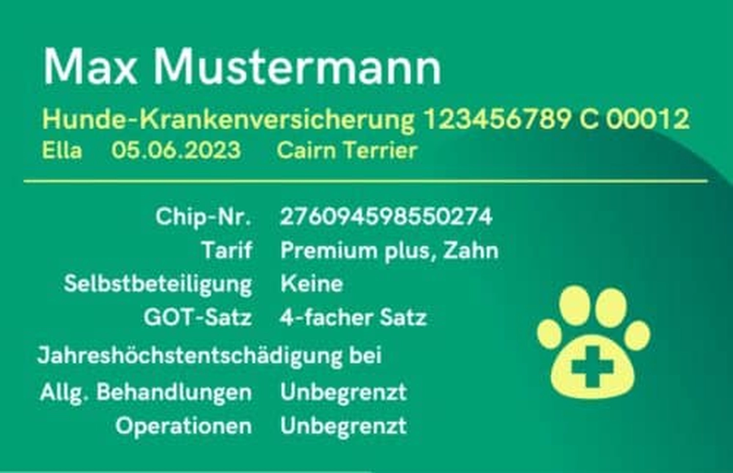 HanseMerkur Versicherung - Tierversicherung - Karte