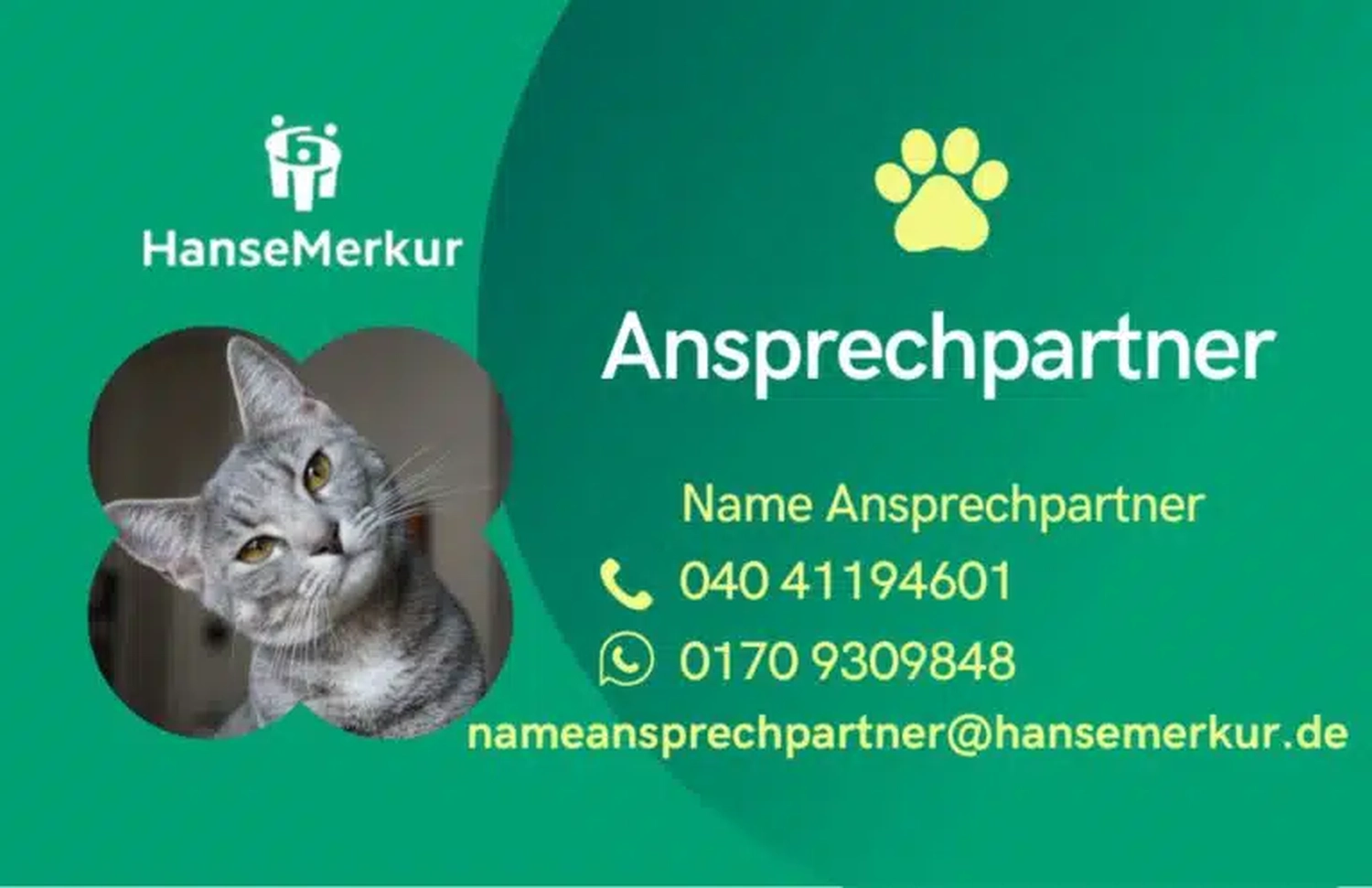 HanseMerkur Versicherung - Tierversicherung - Karte